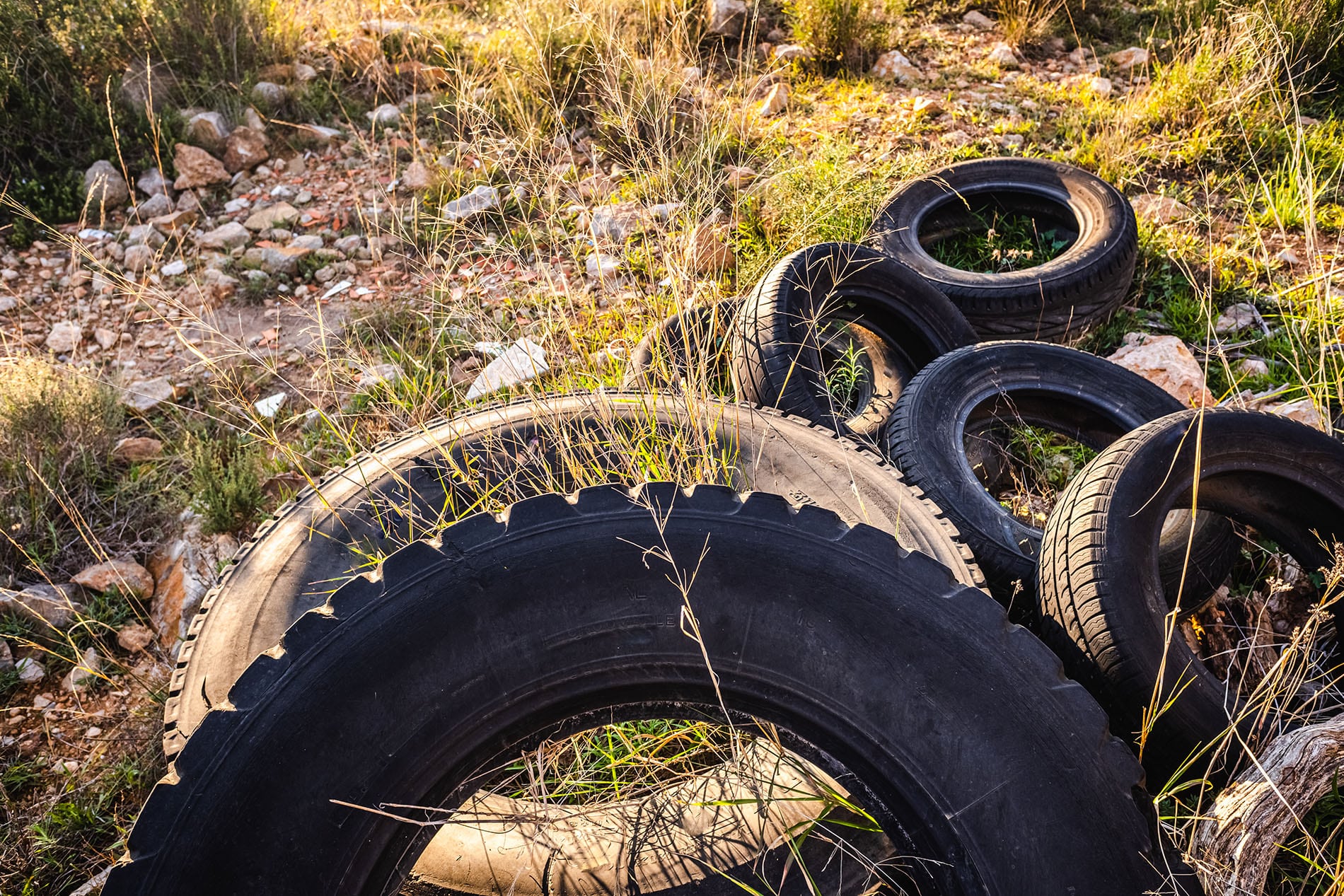 Getting Rid of Old Tires Made Easy AllIn Dumpster Rentals