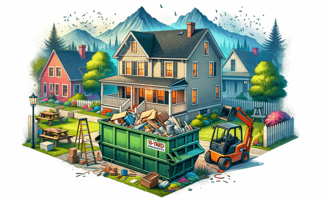 10-Yard Dumpsters: Perfect Solutions for Small Home Projects in Asheville
