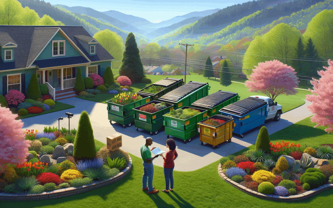 Landscaping Projects: Choosing the Right Dumpster for Yard Waste in Asheville