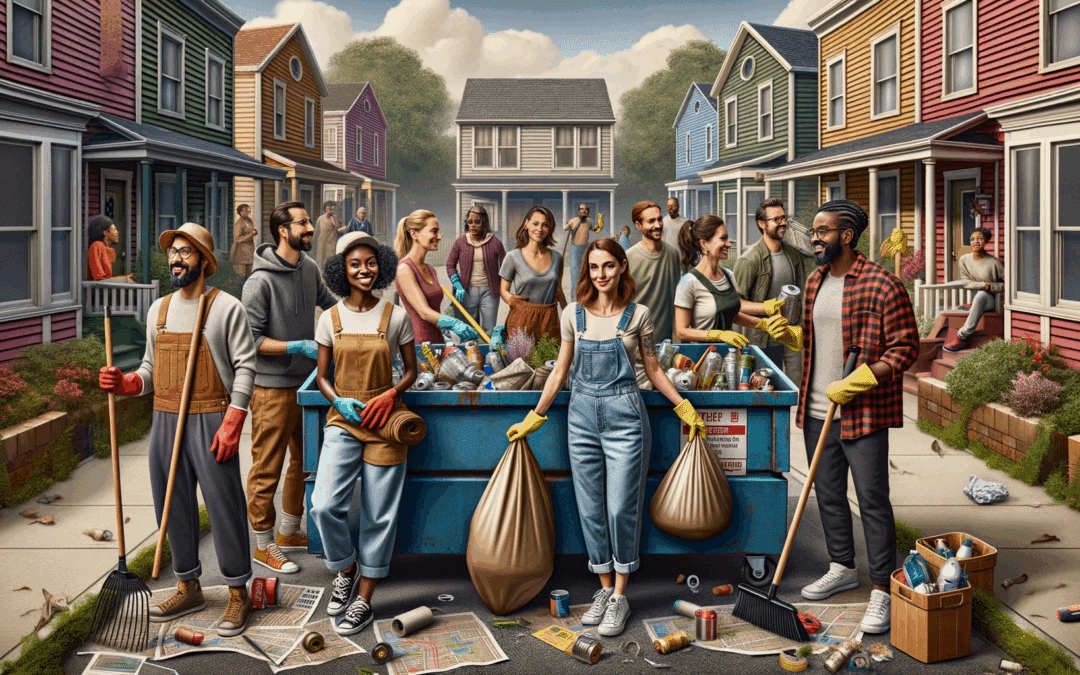 How to Share Dumpster Costs with Neighbors for Community Cleanups in Asheville