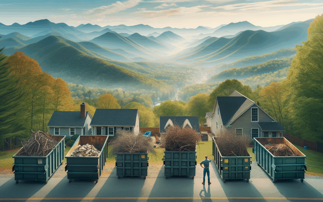 Landscaping Projects: Choosing the Right Dumpster for Yard Waste in Asheville