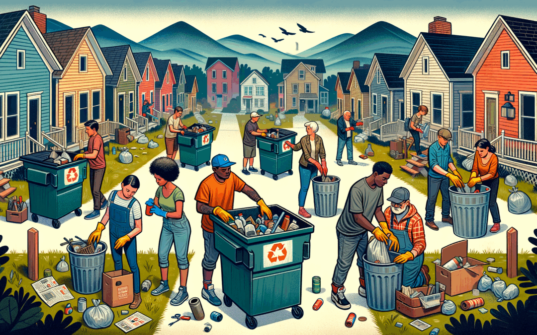 How to Share Dumpster Costs with Neighbors for Community Cleanups: Asheville Edition