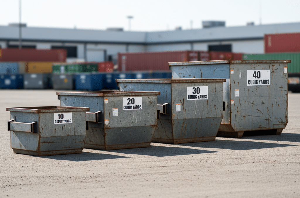 Dumpster Rental Sizes Guide: Choosing the Right Container for Your Western NC Project