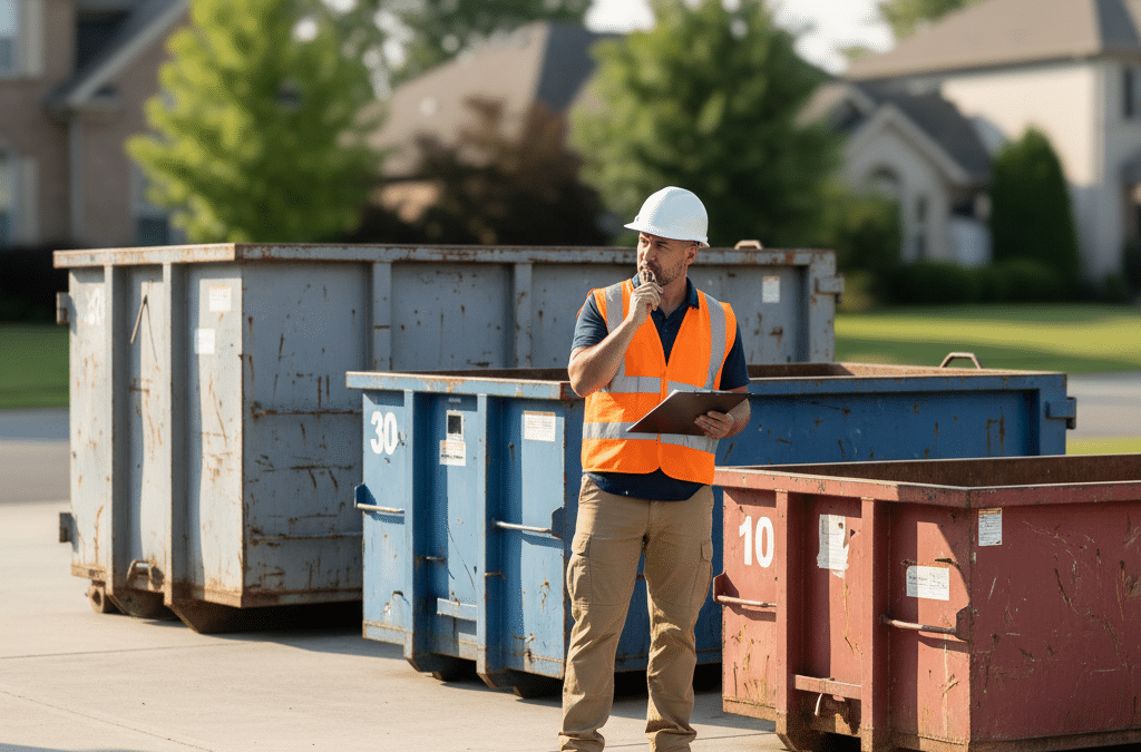 How to Choose the Right Dumpster Size for Your Project