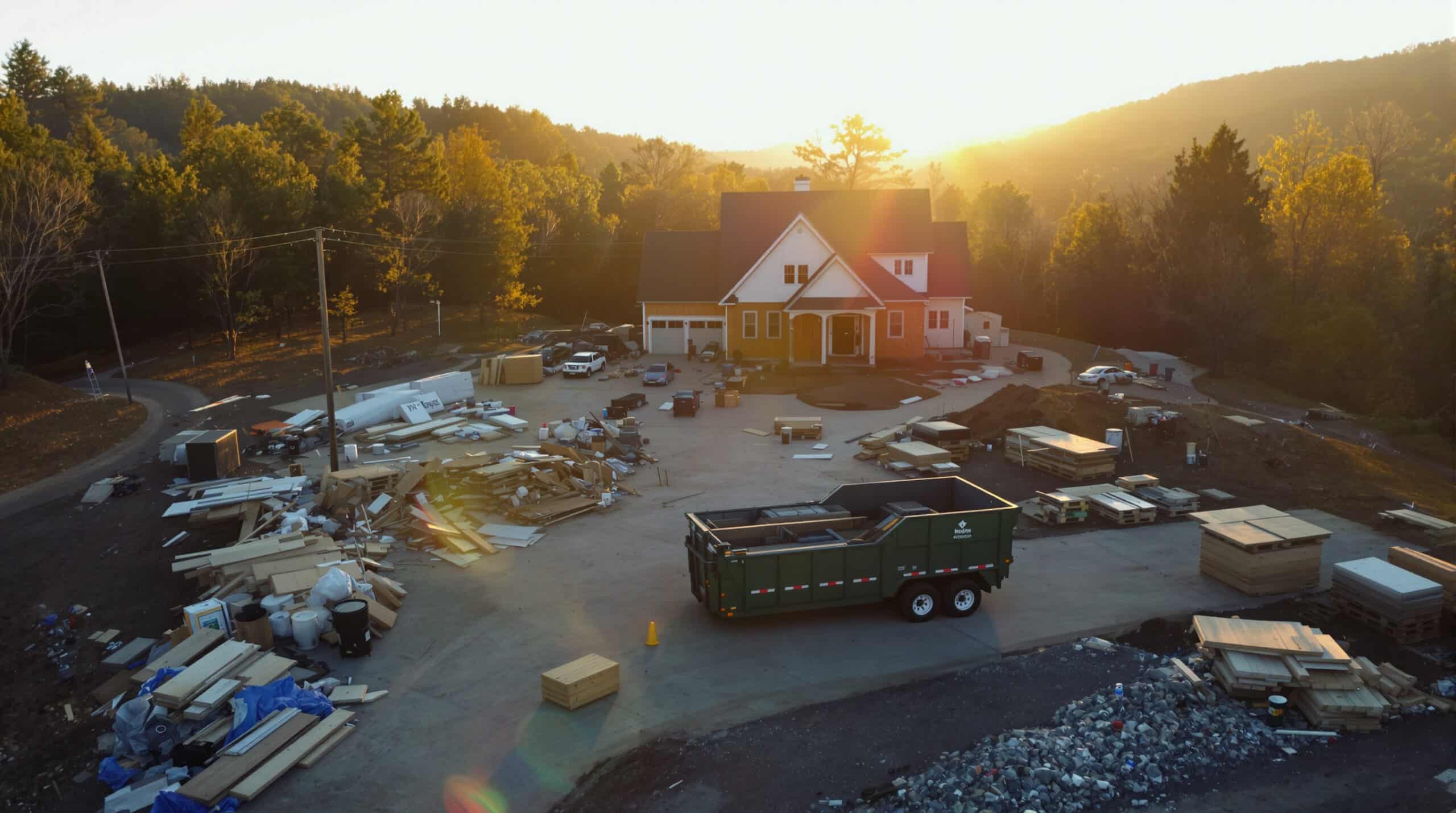 roll-off dumpster rental for contractors asheville nc