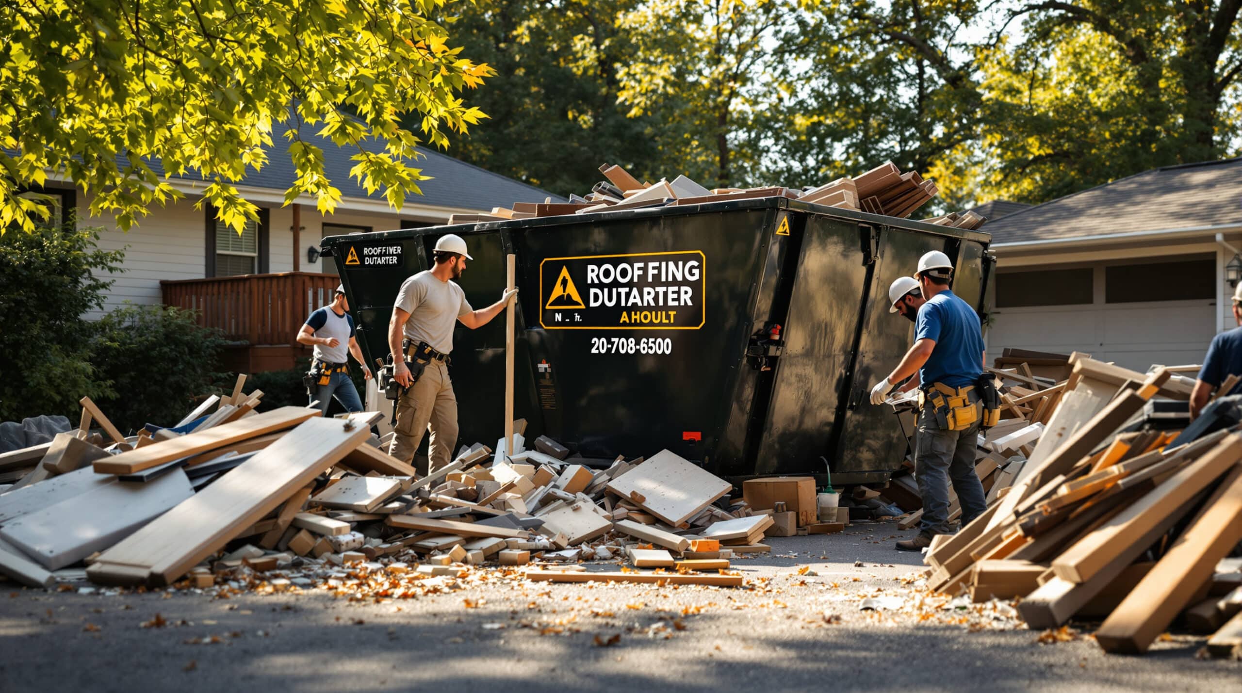 dumpster sizes and cubic yard capacity guide Asheville NC