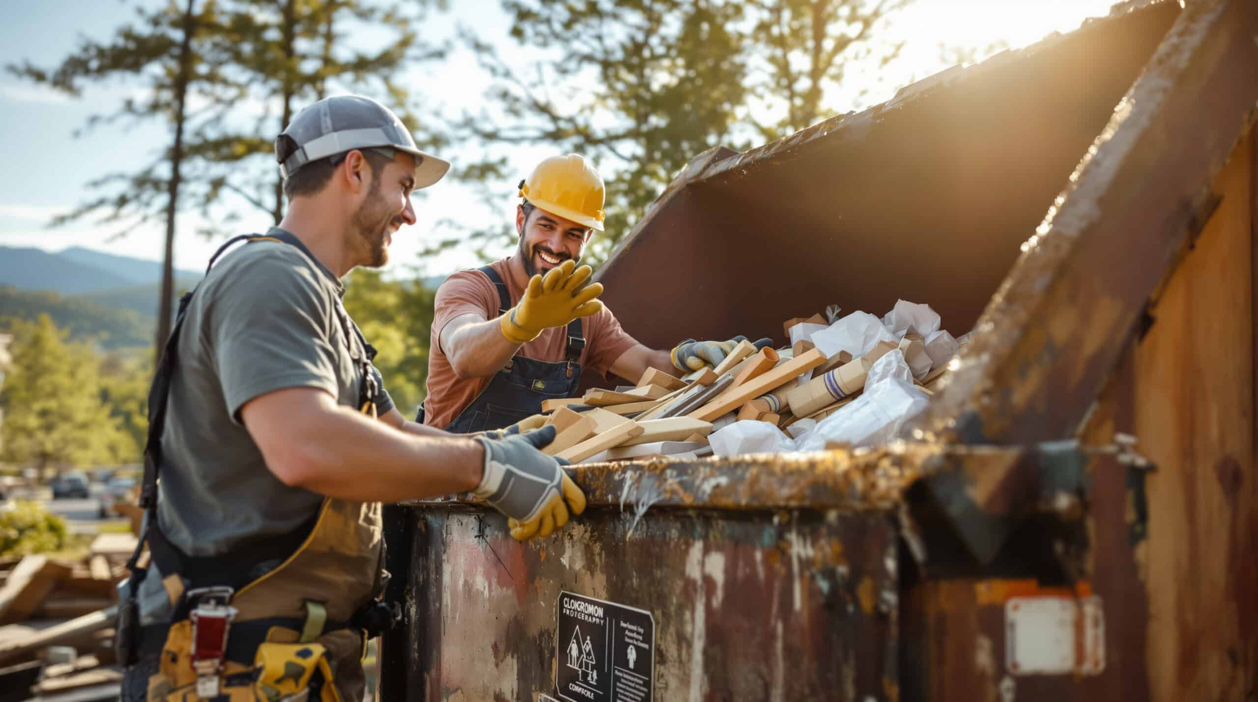 what can you throw in a dumpster rental asheville nc